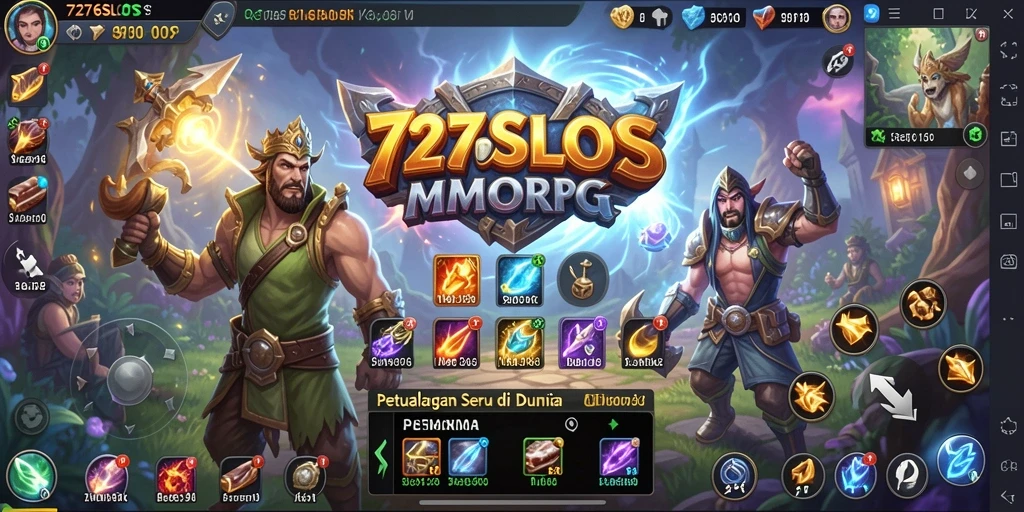 Menampilkan gameplay seru dalam 7276SLOTS, penuh aksi dan petualangan.
