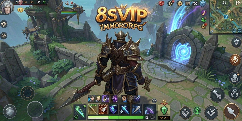 Tampilan gameplay <strong>8SVIP</strong> yang menarik menunjukkan pertempuran epik dan kolaborasi antar pemain.