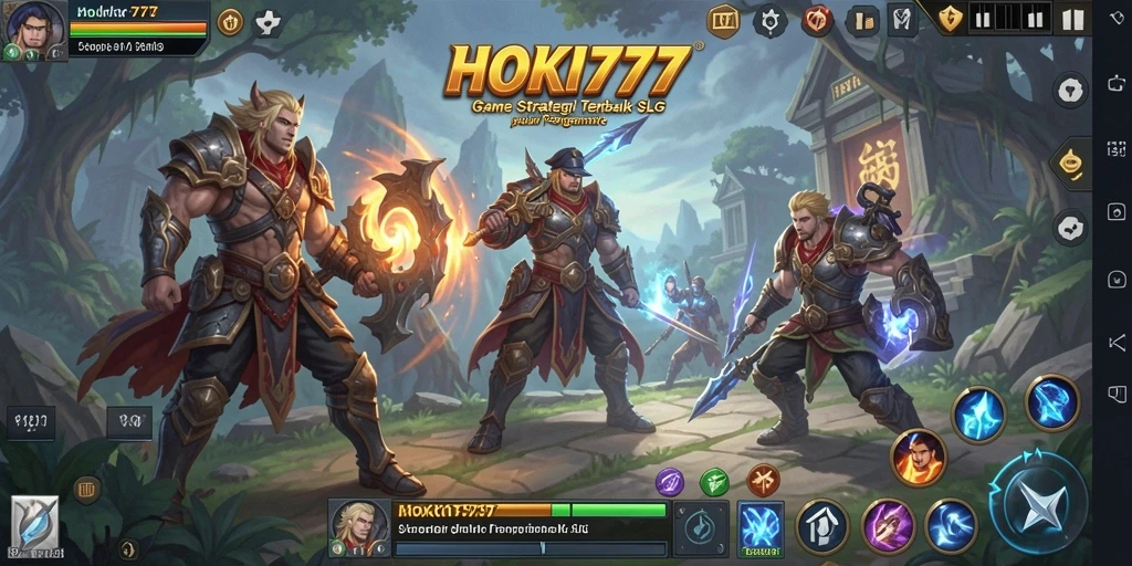 Tampilan gameplay HOKI777 yang menarik dan strategis.