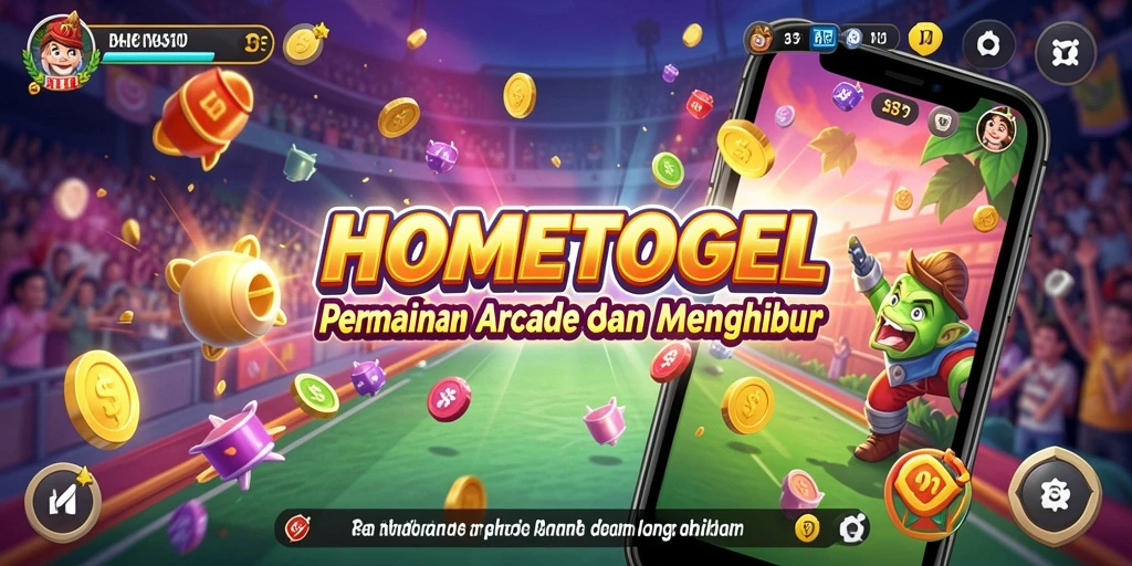 Tampilan memukau dari gameplay HOMETOGEL yang seru dan penuh tantangan.