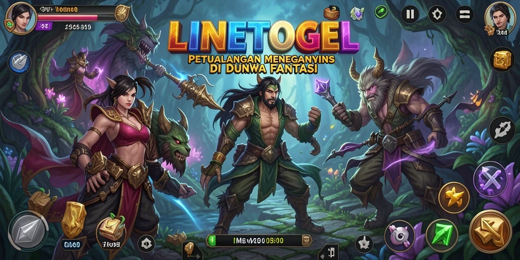 Tampilkan gameplay seru dan menegangkan dari LINETOGEL.