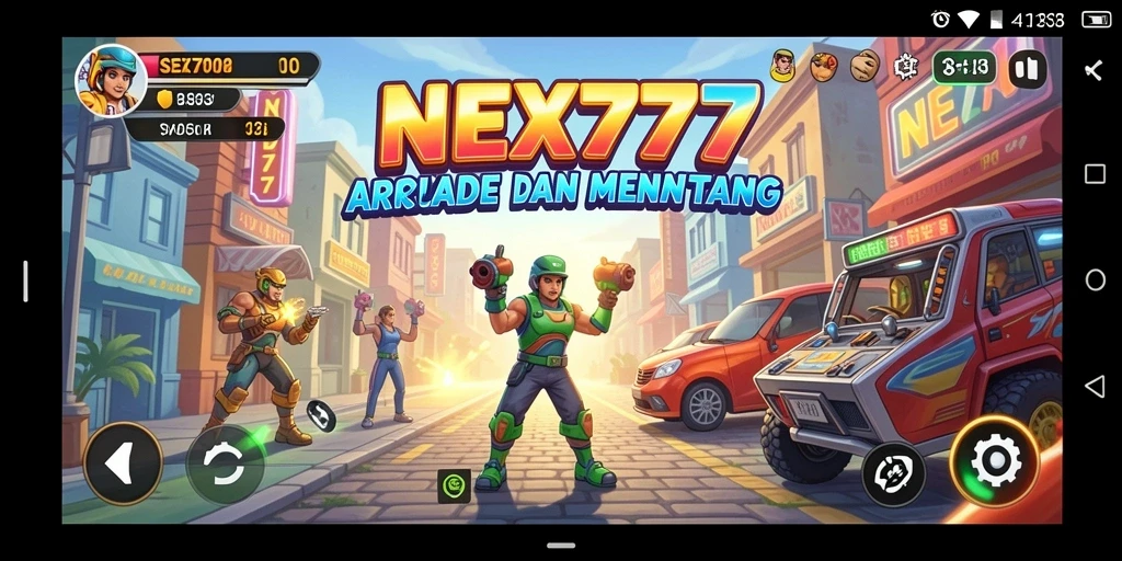 Gameplay NEX777 yang menegangkan dan penuh warna.