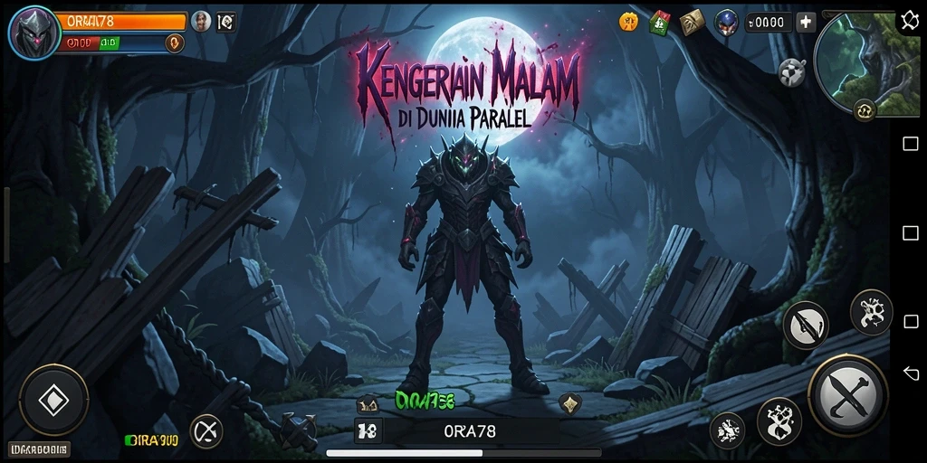 Tampilan gameplay ORA78 yang mencekam dan penuh ketegangan.