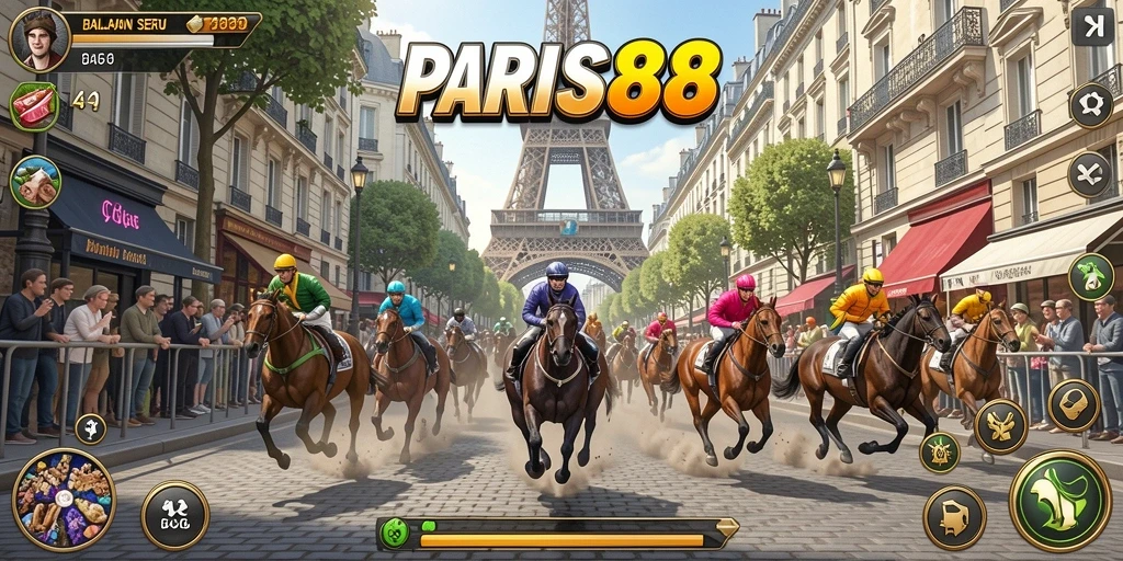Gameplay menarik dengan balapan di jalanan Paris yang menanti
