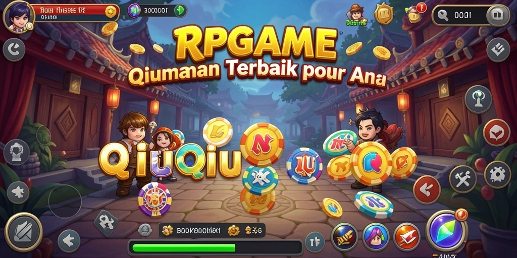 Tangkapan layar menunjukkan gameplay yang mendebarkan dalam RPGAME.